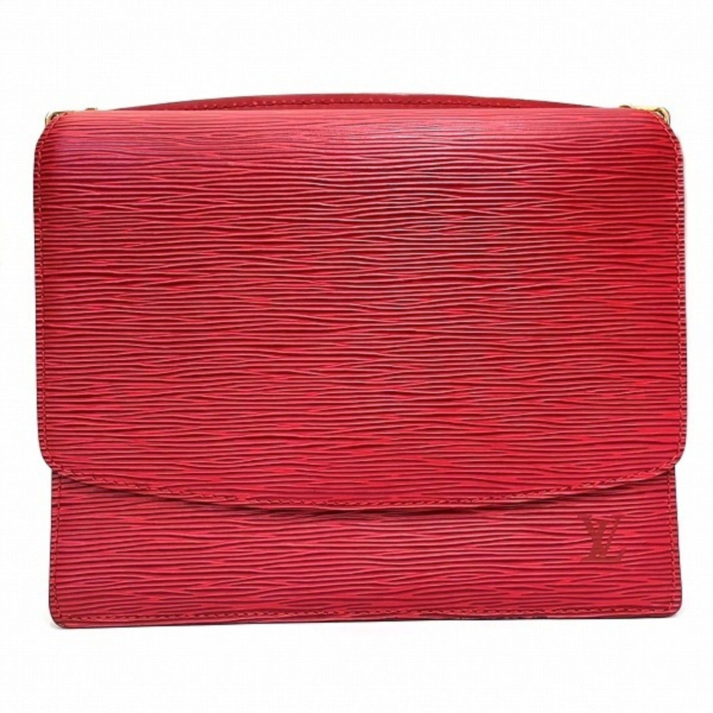 Louis Vuitton Castilian Red Epi Leather Shoulder Bag