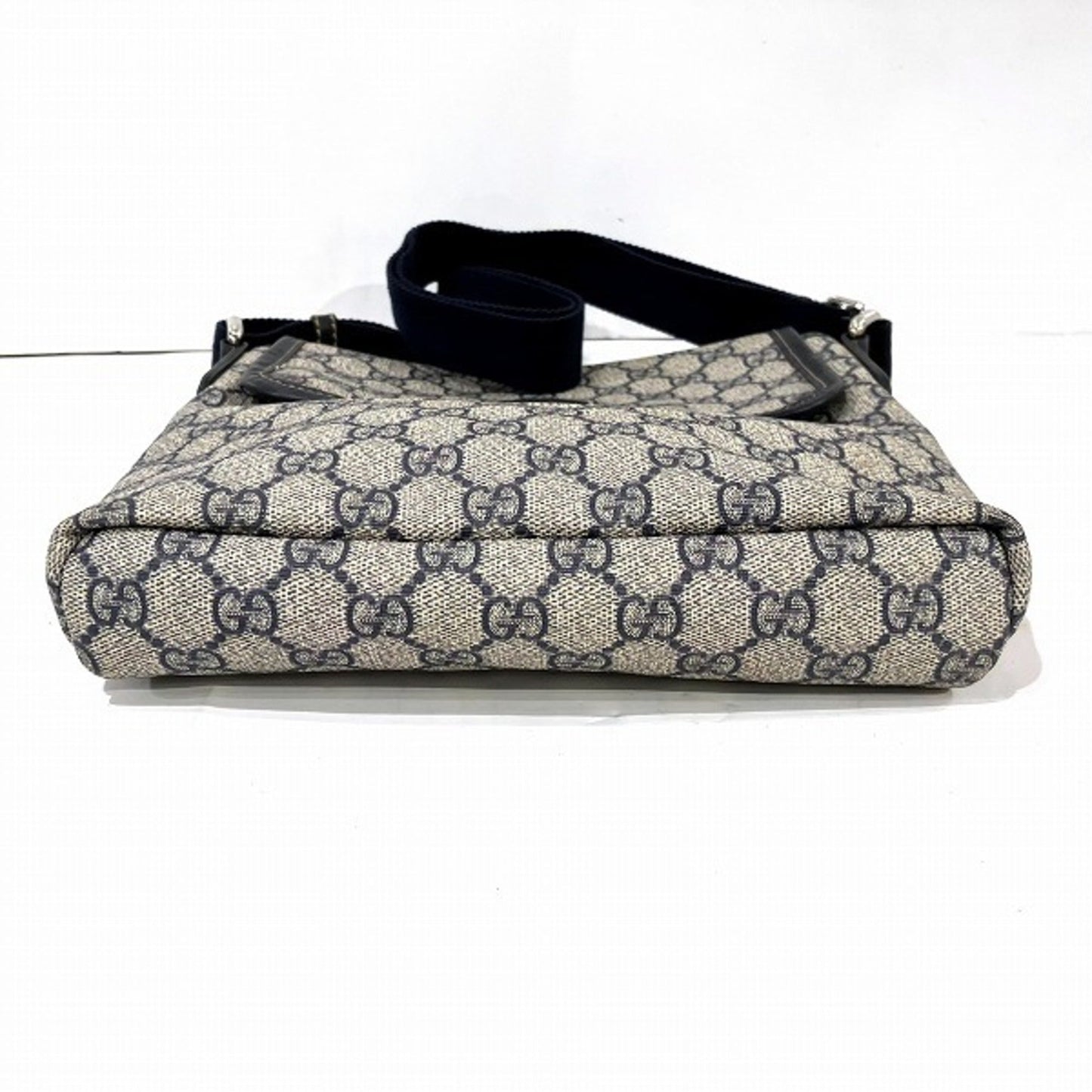 Gucci Navy Pvc Shoulder Bag