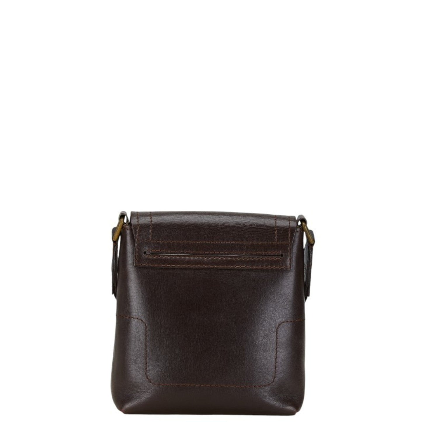Louis Vuitton Brown Coffee Leather Shoulder Bag