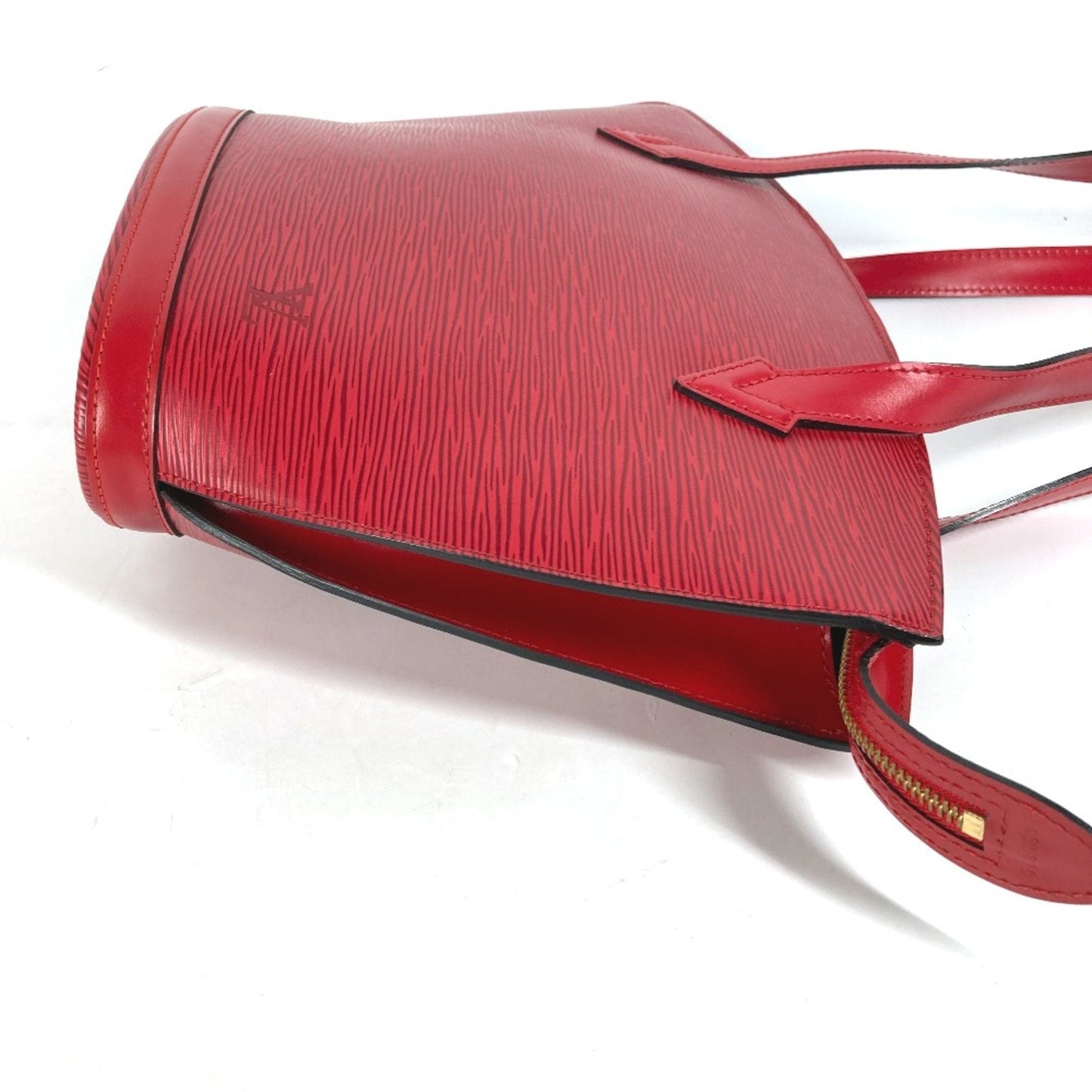 Louis Vuitton Red Leather Shoulder Bag