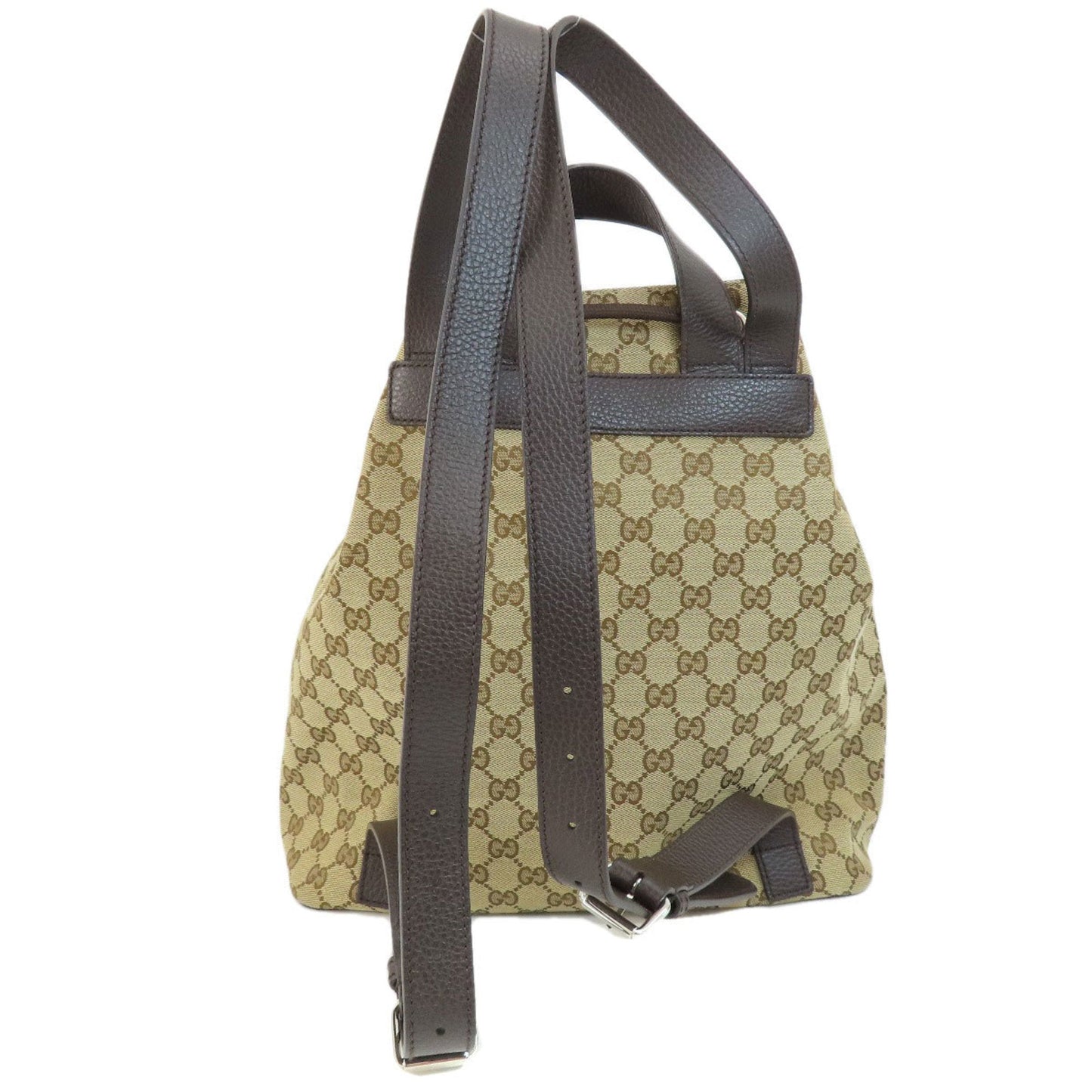 Gucci Brown Canvas Shoulder Bag