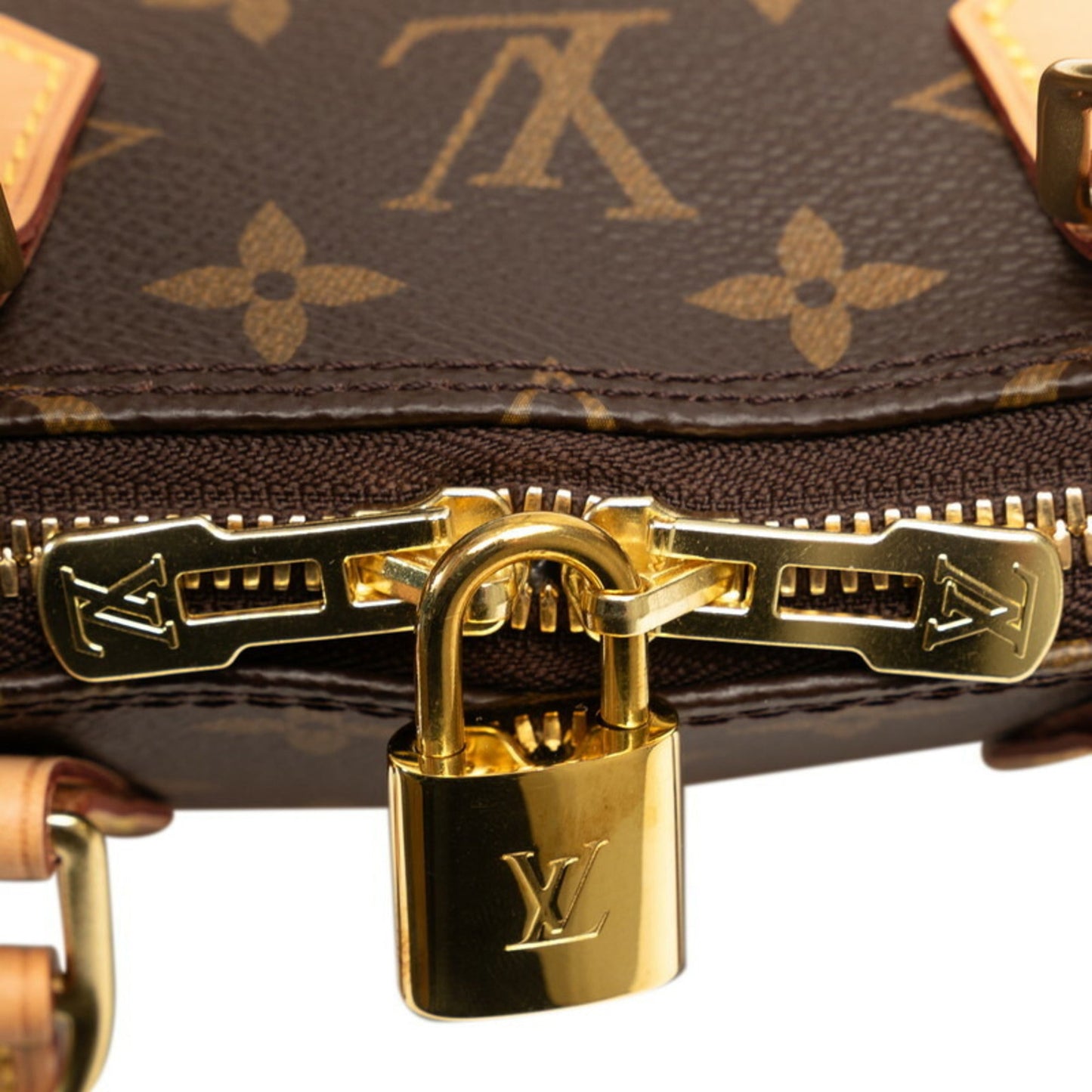 Louis Vuitton Brown Pvc Leather Handbag Shoulder Bag