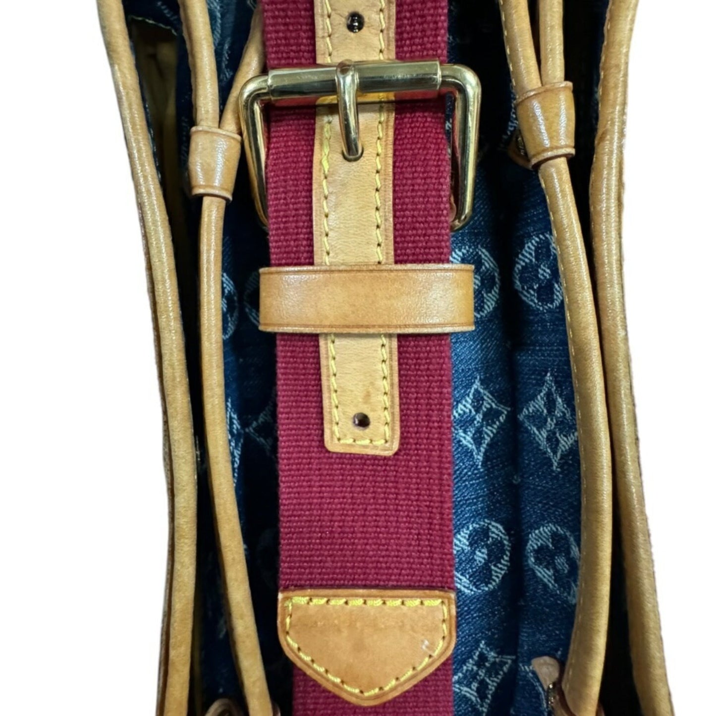 Louis Vuitton Blue Monogram Denim Shoulder Bag