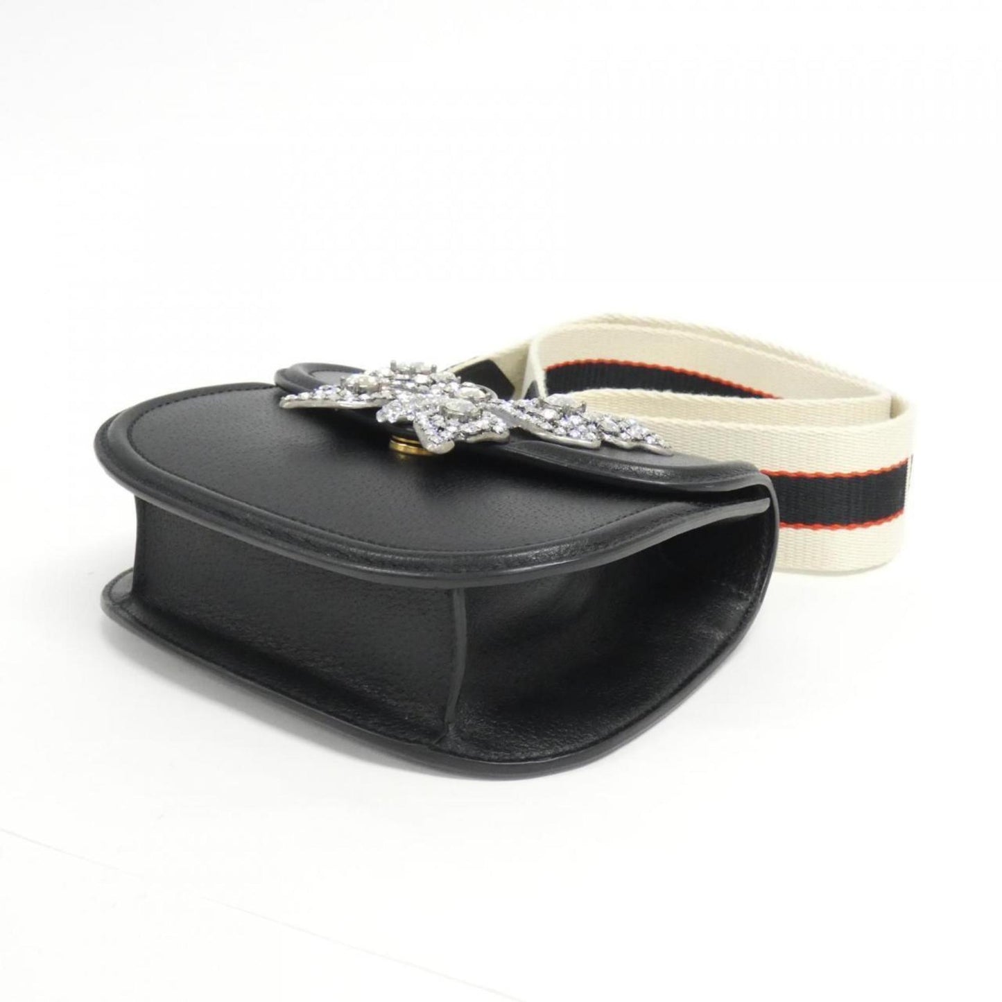 Gucci Black Leather Shoulder Bag