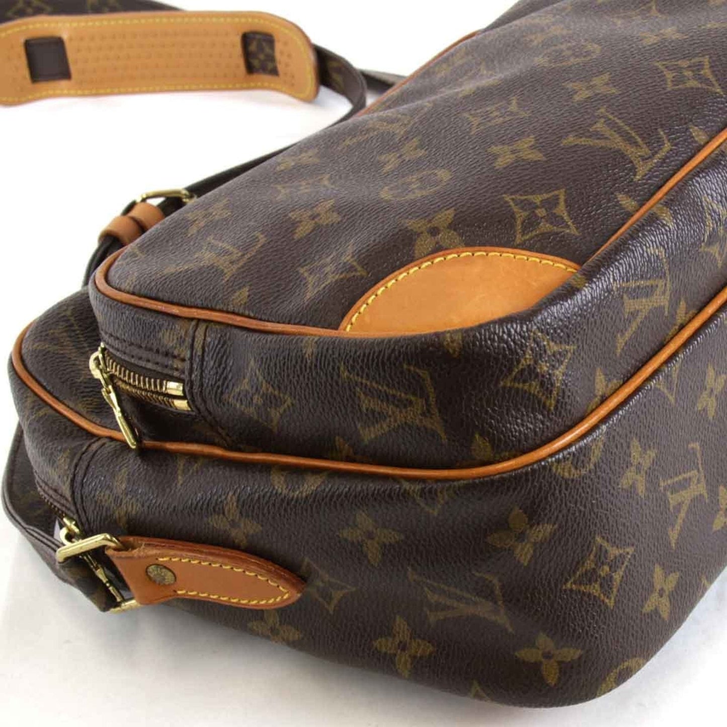 Louis Vuitton Brown Monogram Canvas Shoulder Bag