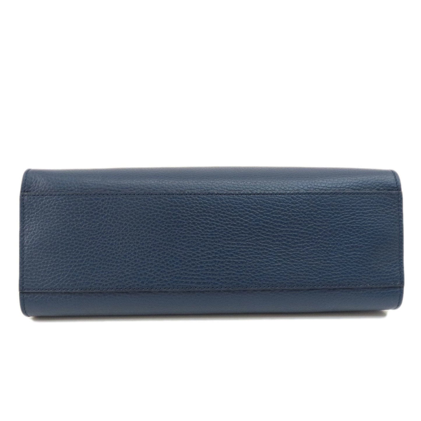 Gucci Navy Leather Handbag