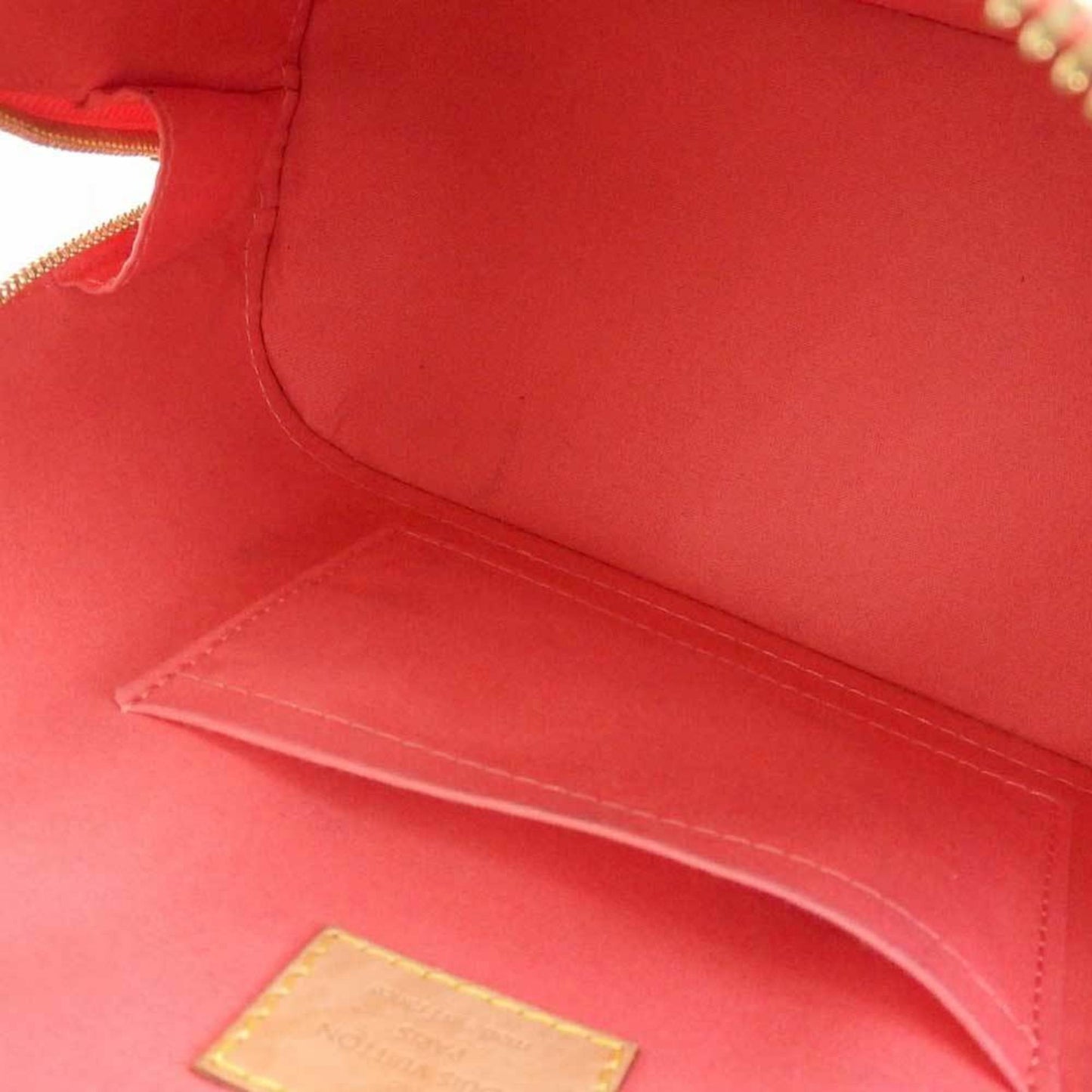 Louis Vuitton Rose Litchi Monogram Vernis Handbag Shoulder Bag
