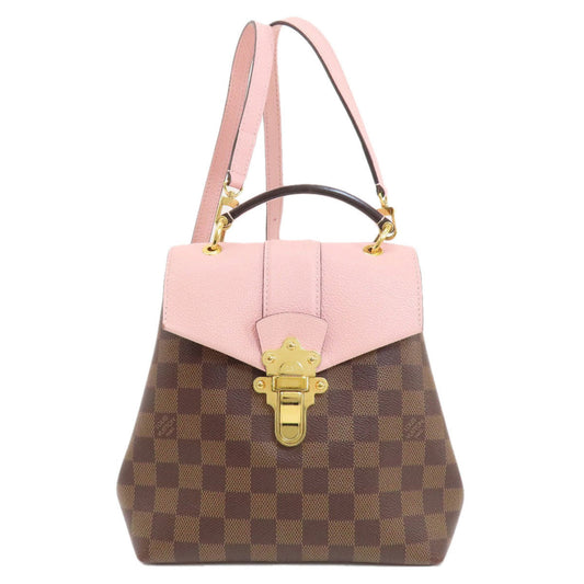Louis Vuitton Damier Damier Canvas Ebene Magnolia Damier Canvas Backpack ()