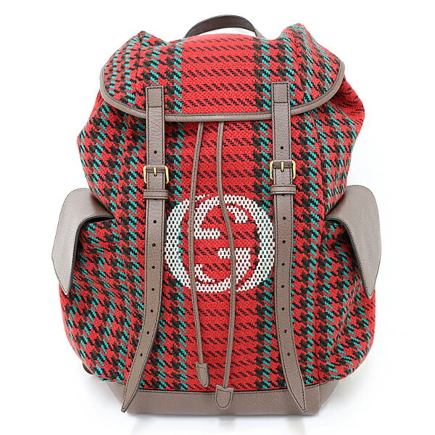 Gucci Red Color Backpack ()