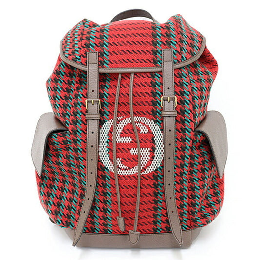 Gucci Red Color Backpack ()