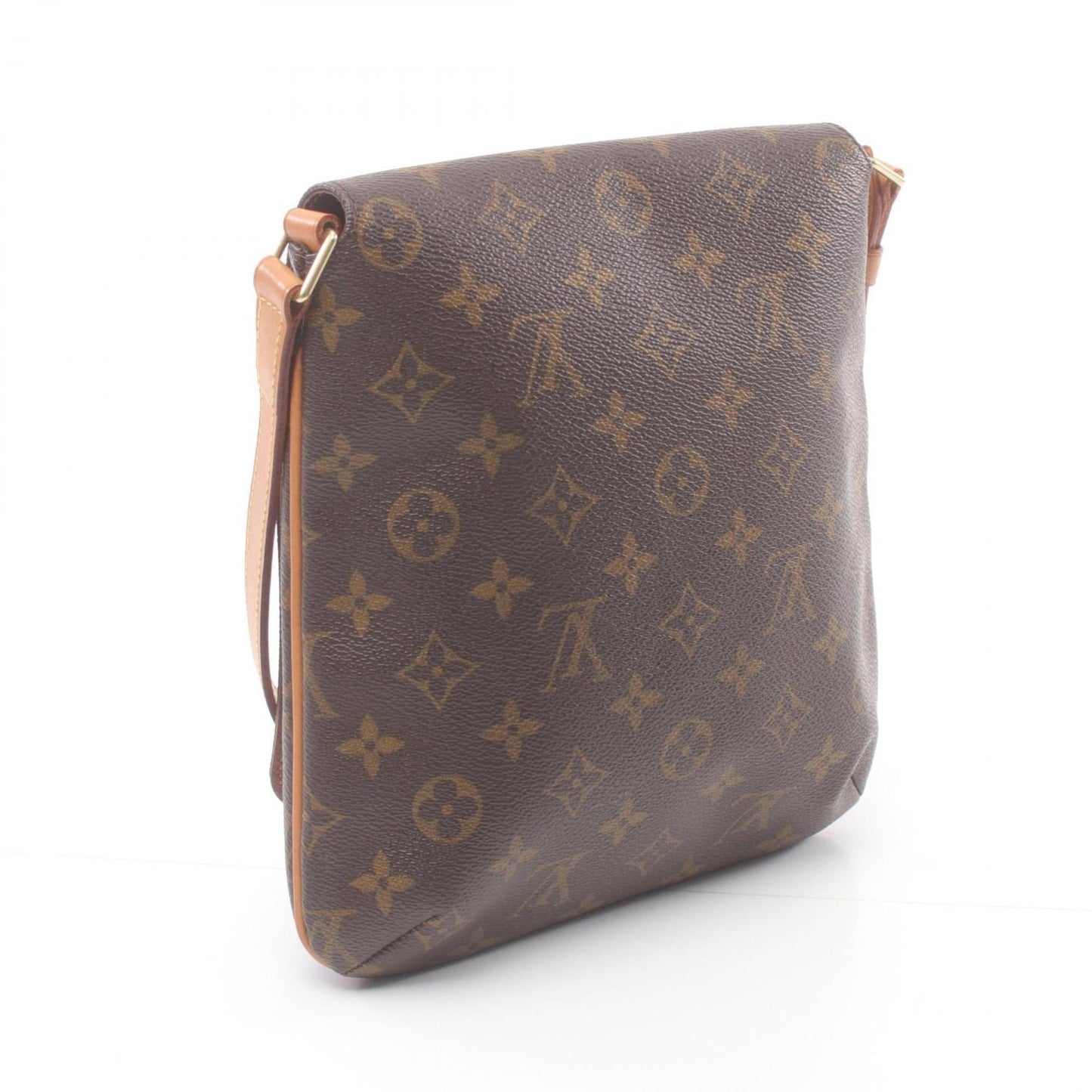 Louis Vuitton Brown Monogram Leather Shoulder Bag