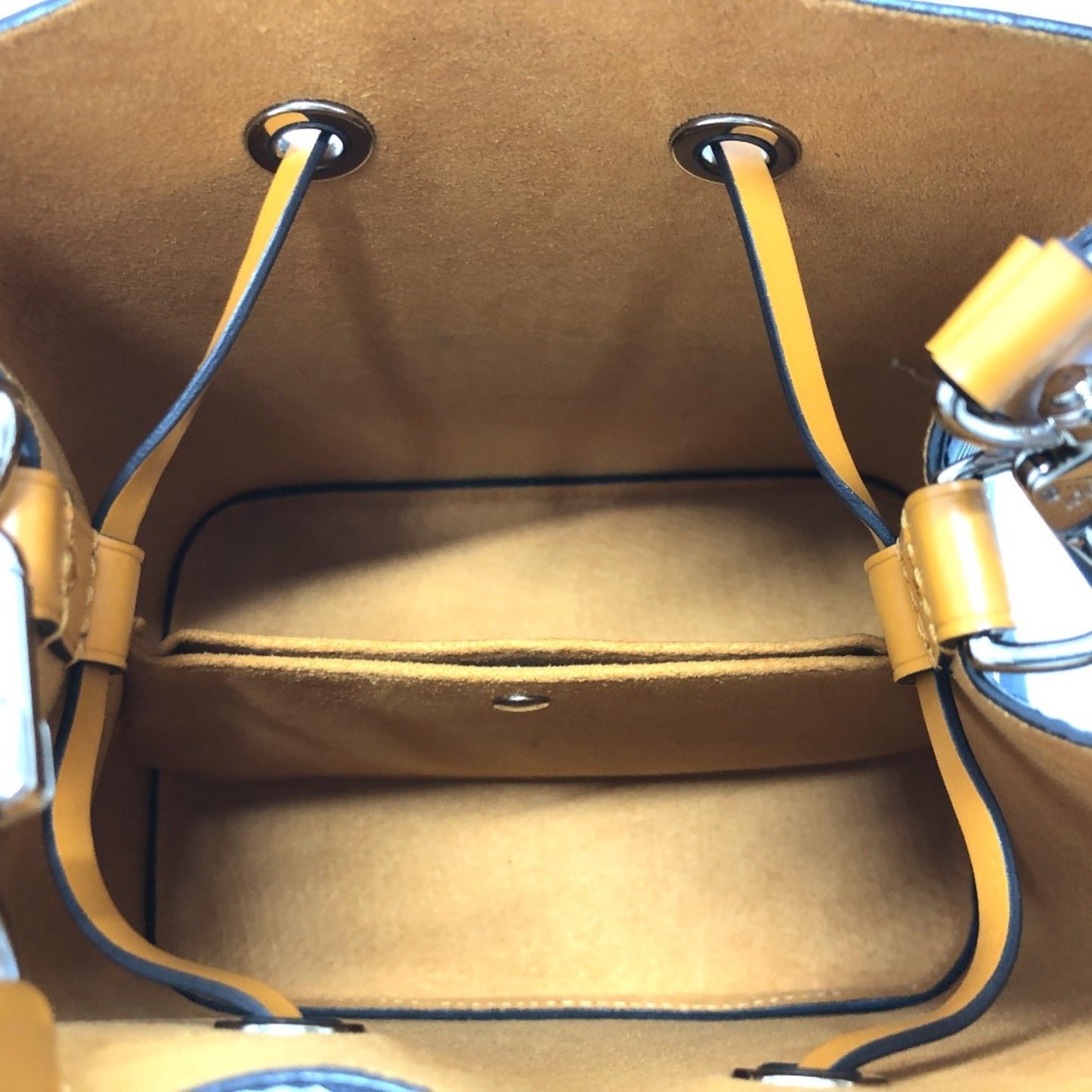 Louis Vuitton Navy Leather Shoulder Bag