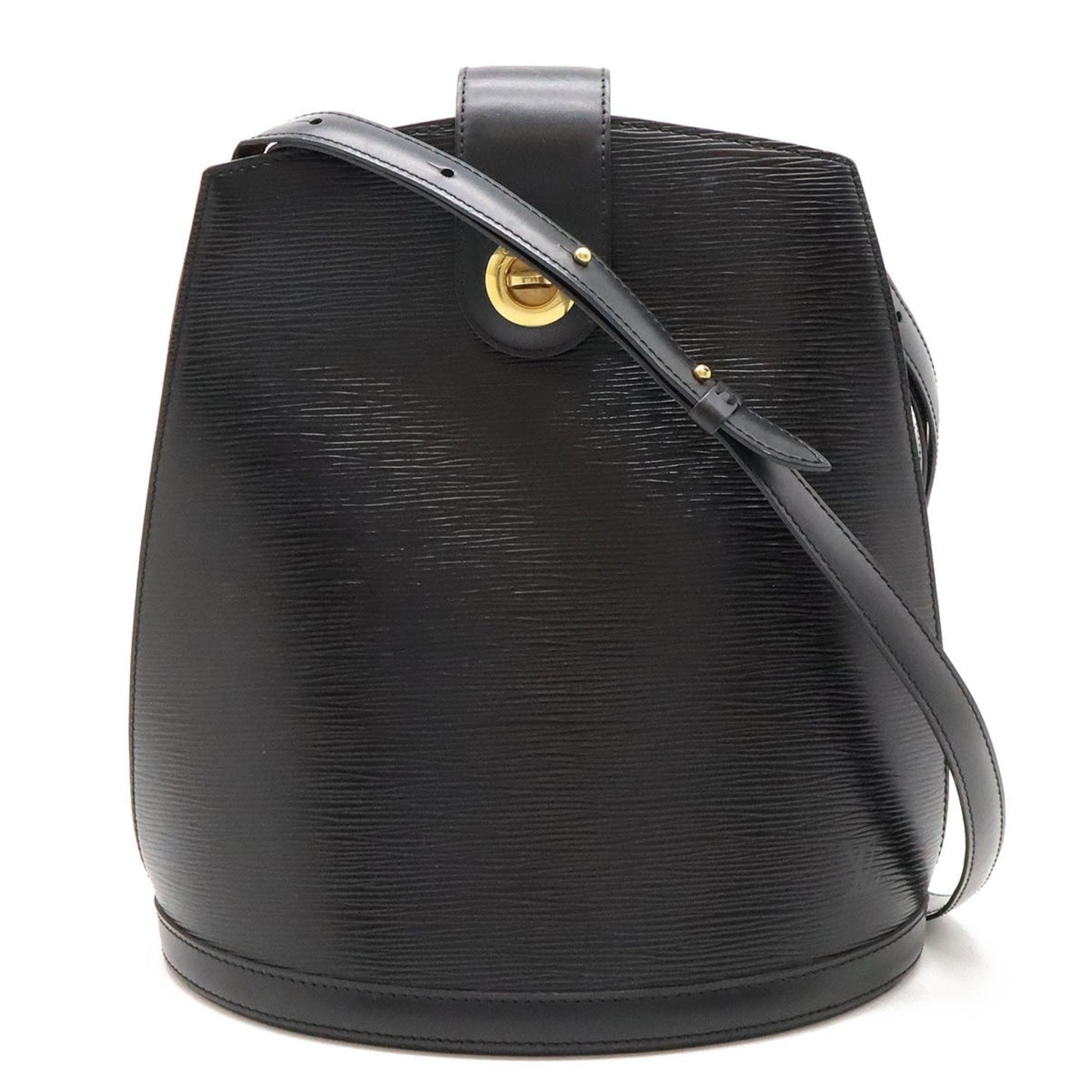 Louis Vuitton Black Noir Epi Leather Shoulder Bag ()