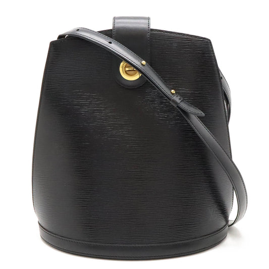 Louis Vuitton Black Noir Epi Leather Shoulder Bag ()
