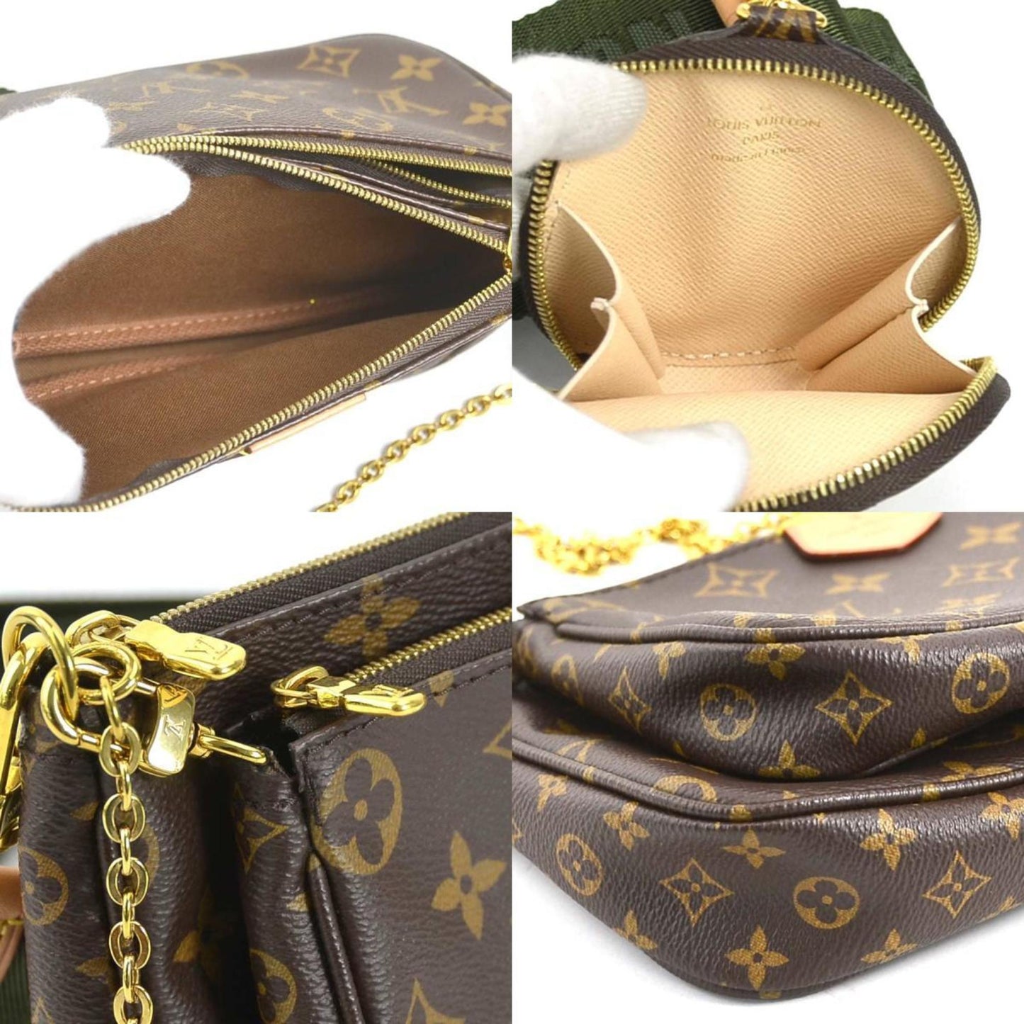 Louis Vuitton Brown Monogram Monogram Pochette Shoulder Bag
