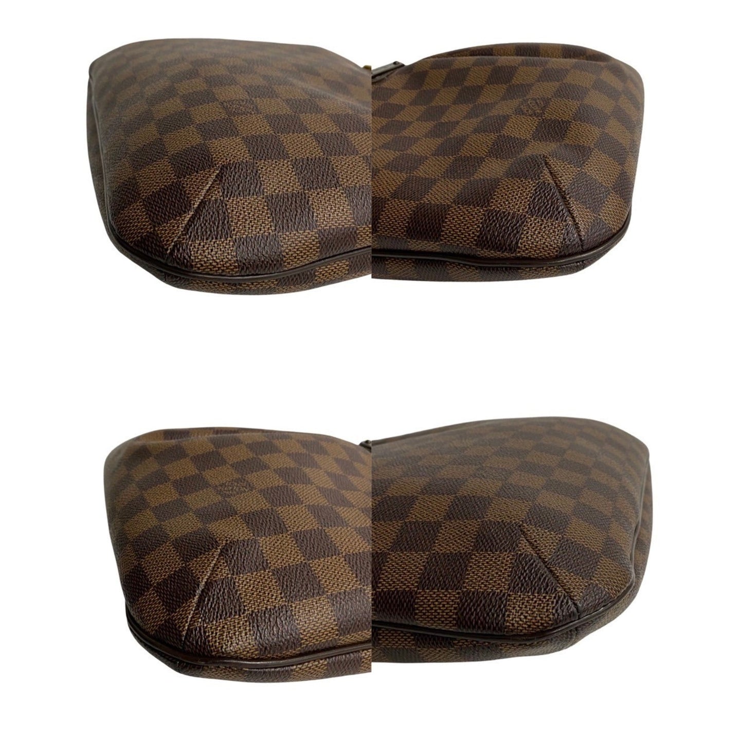 Louis Vuitton Brown Leather Pvc Pochette Shoulder Bag