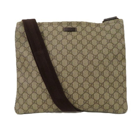 Gucci Beige Gg Supreme Shoulder Bag