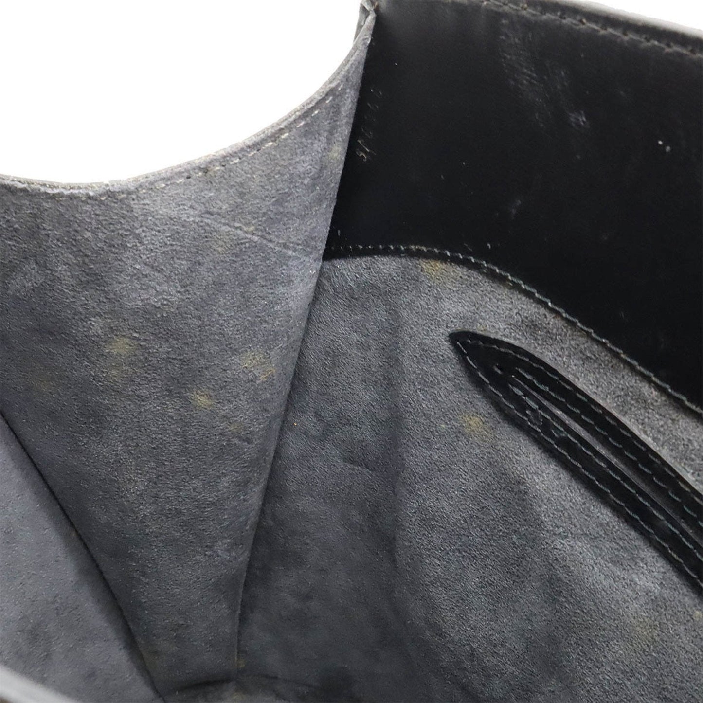 Louis Vuitton Black Noir Epi Leather Shoulder Bag