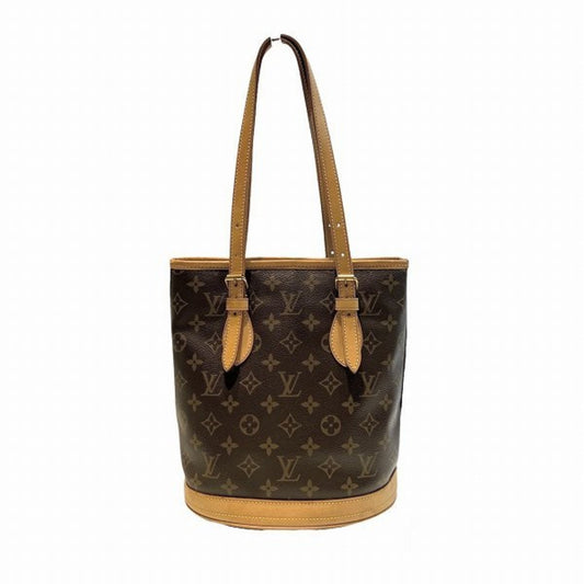 Louis Vuitton Brown Pouch Shoulder Bag Tote Bag ()