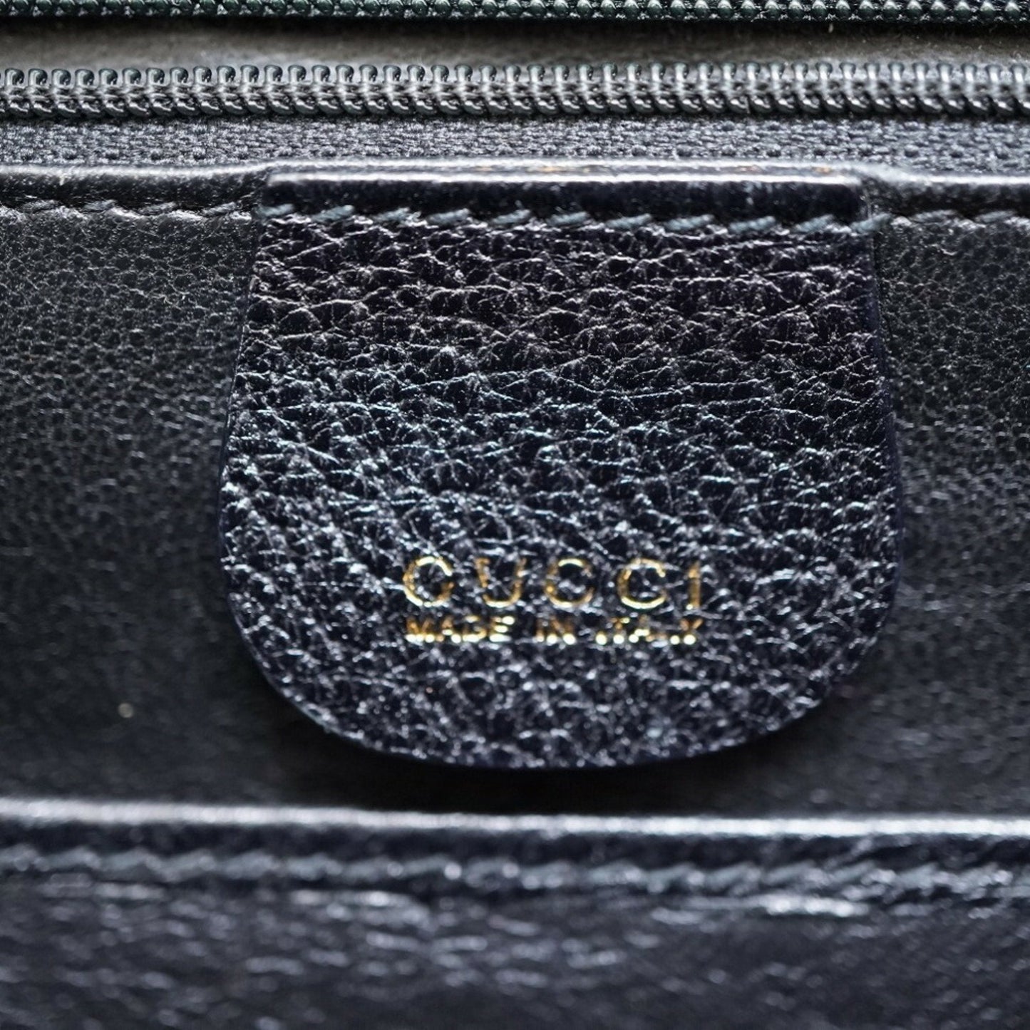 Gucci Black Leather Handbag