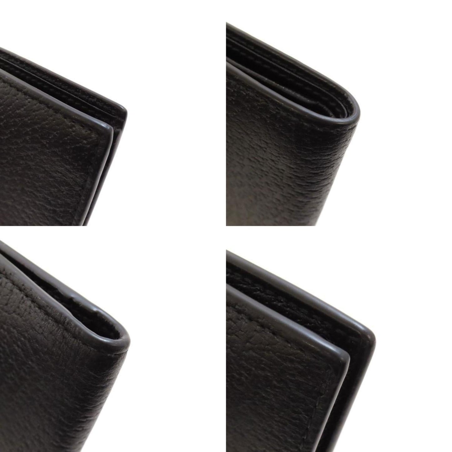 Gucci Black Leather Wallet (Bi-Fold)