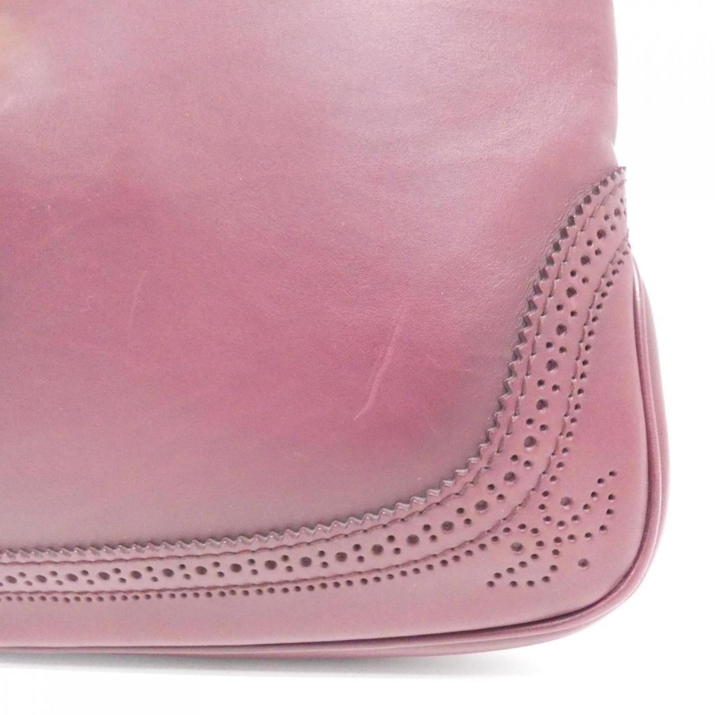 Gucci Bordeaux Leather Shoulder Bag