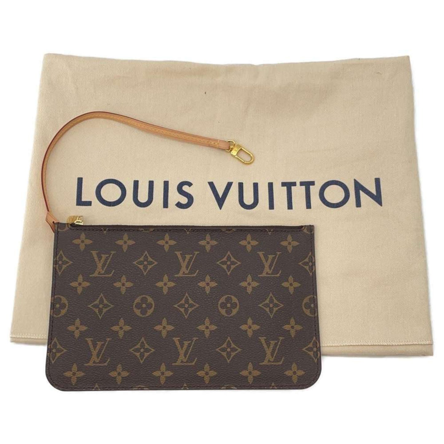Louis Vuitton Beige Monogram Shoulder Bag Tote Bag