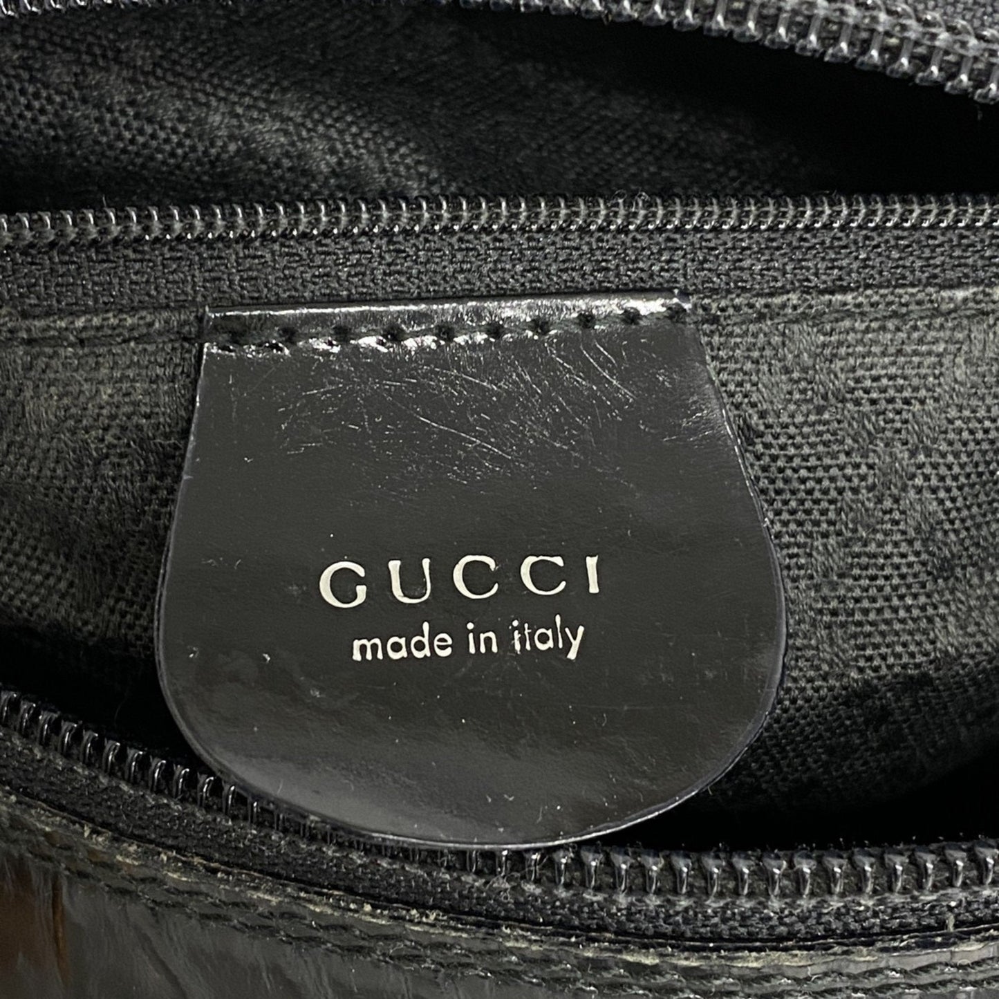 Gucci Black Nylon Shoulder Bag