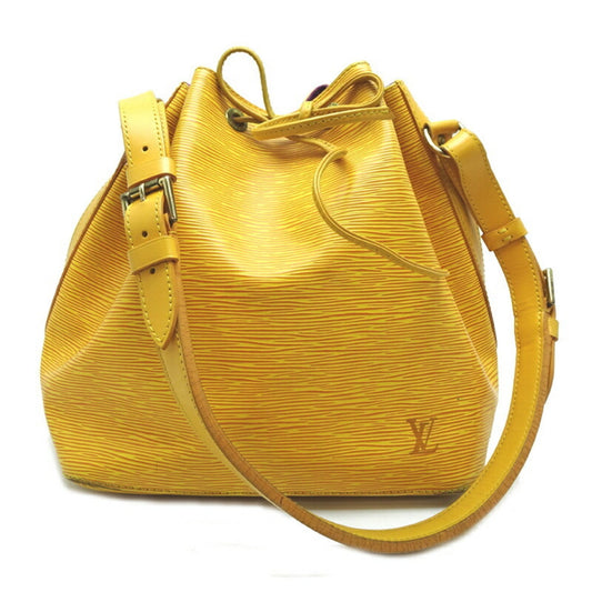 Louis Vuitton Yellow Epi Leather Shoulder Bag ()