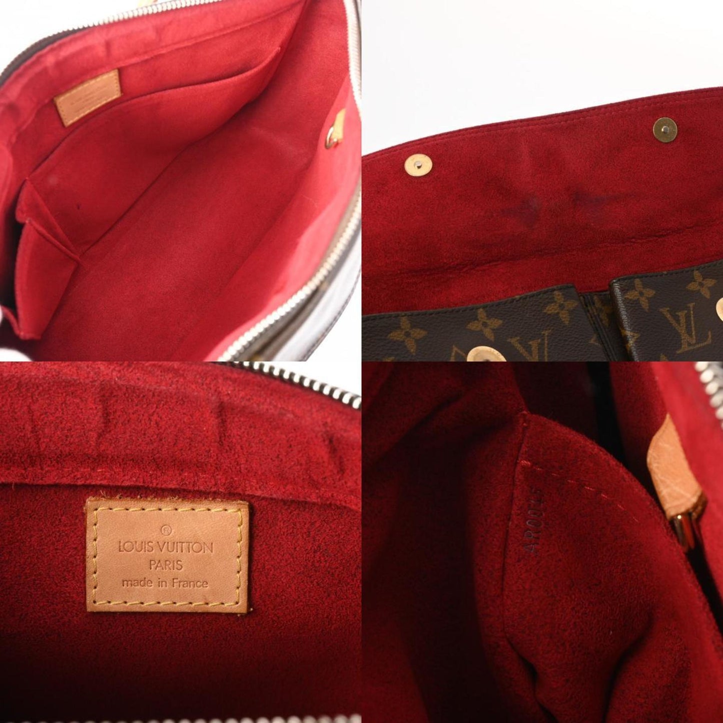 Louis Vuitton Brown Monogram Canvas Shoulder Bag