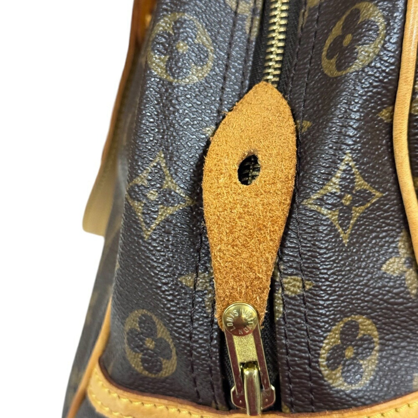 Louis Vuitton Brown Monogram Canvas Shoulder Bag
