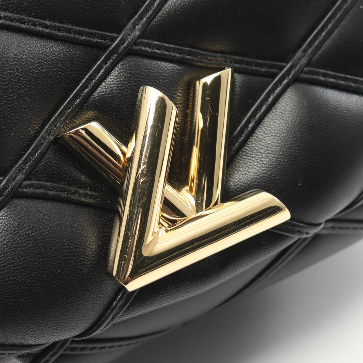 Louis Vuitton Black Noir Leather Shoulder Bag