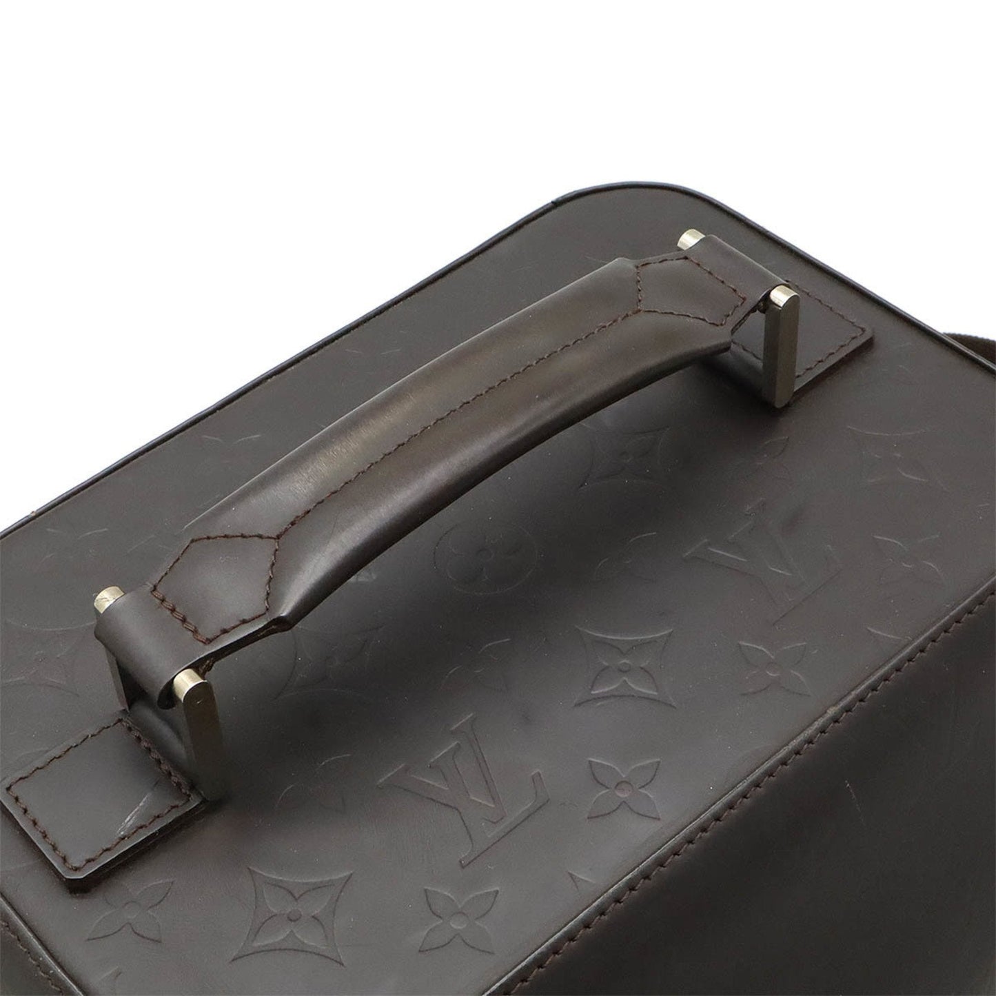 Louis Vuitton Coffee Dark Brown Leather Handbag Shoulder Bag