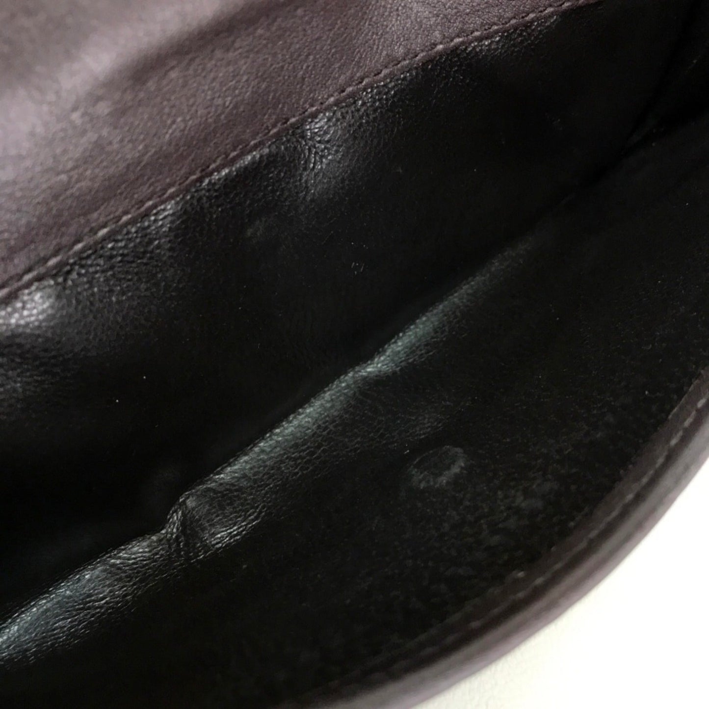 Gucci Dark Brown Leather Wallet (Tri-Fold)