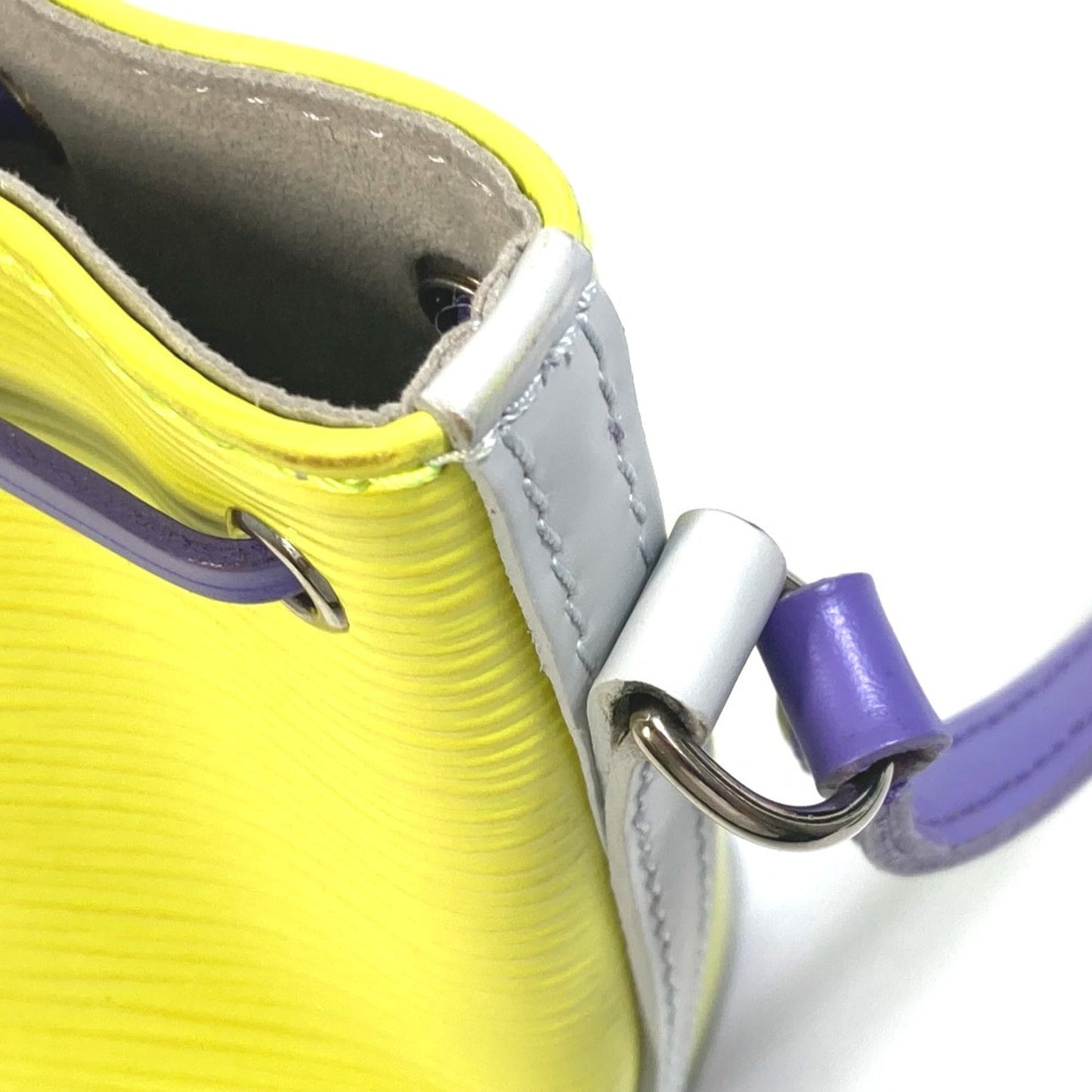 Louis Vuitton Yellow Leather Shoulder Bag