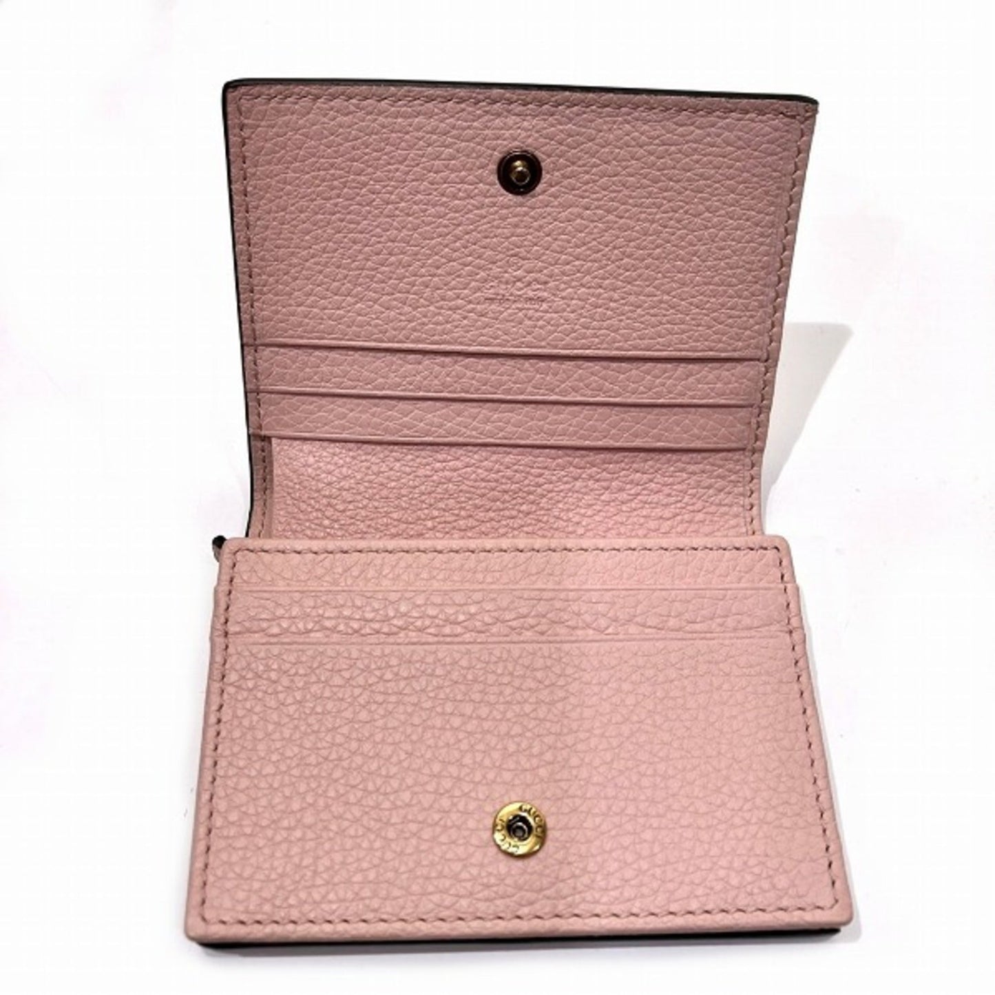 Gucci Pink Leather Wallet (Bi-Fold)