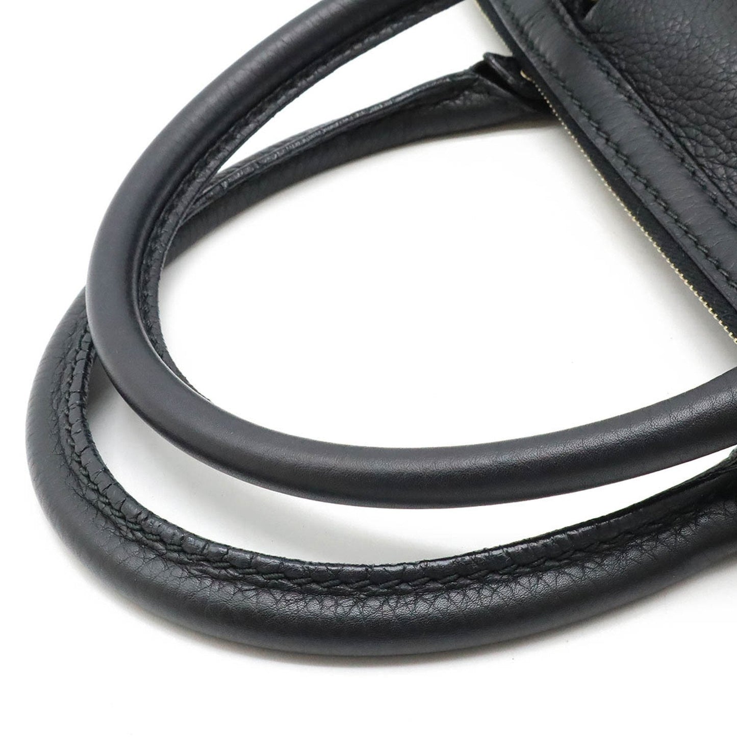 Gucci Sukey Black Leather Handbag Shoulder Bag Tote Bag
