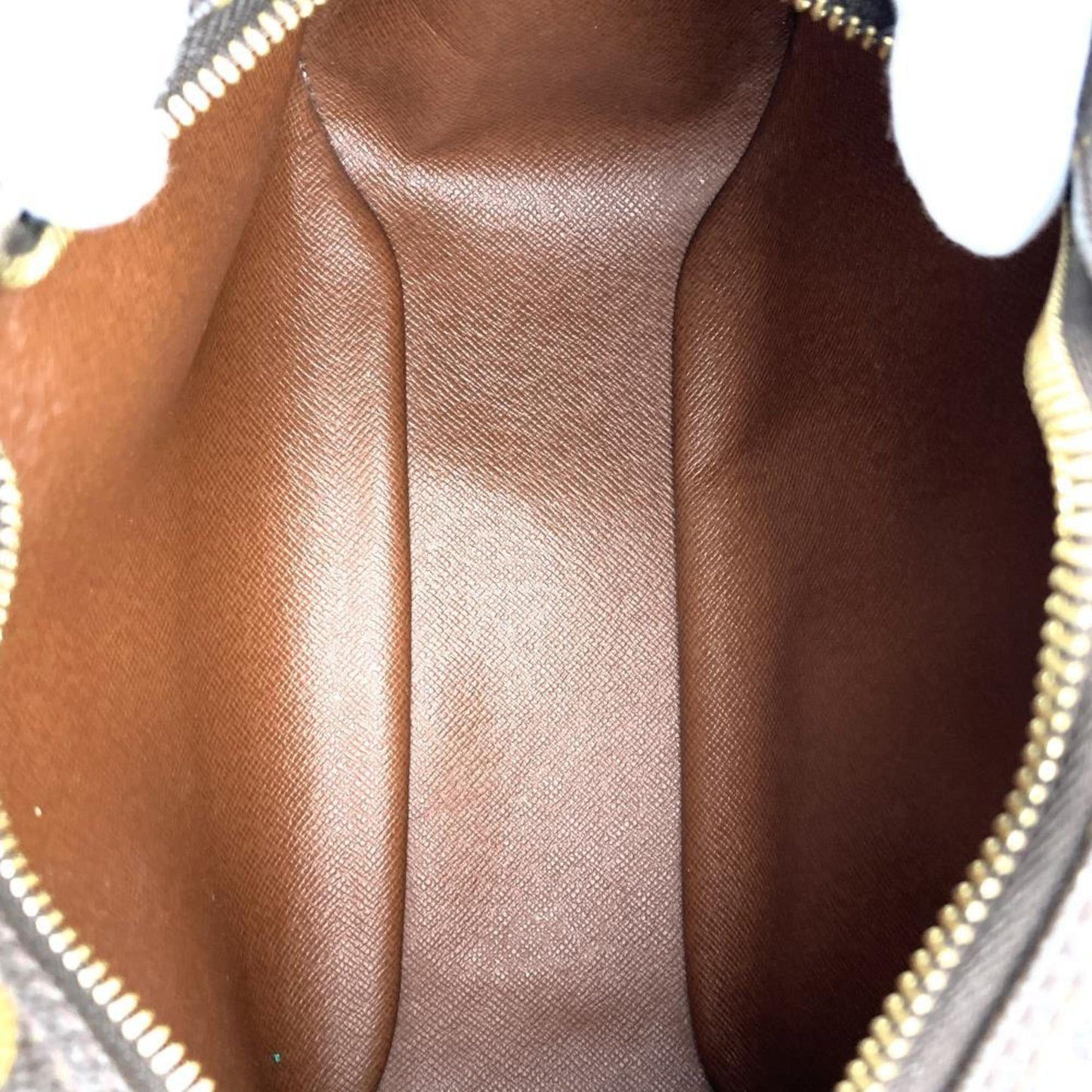 Louis Vuitton Brown Monogram Canvas Shoulder Bag
