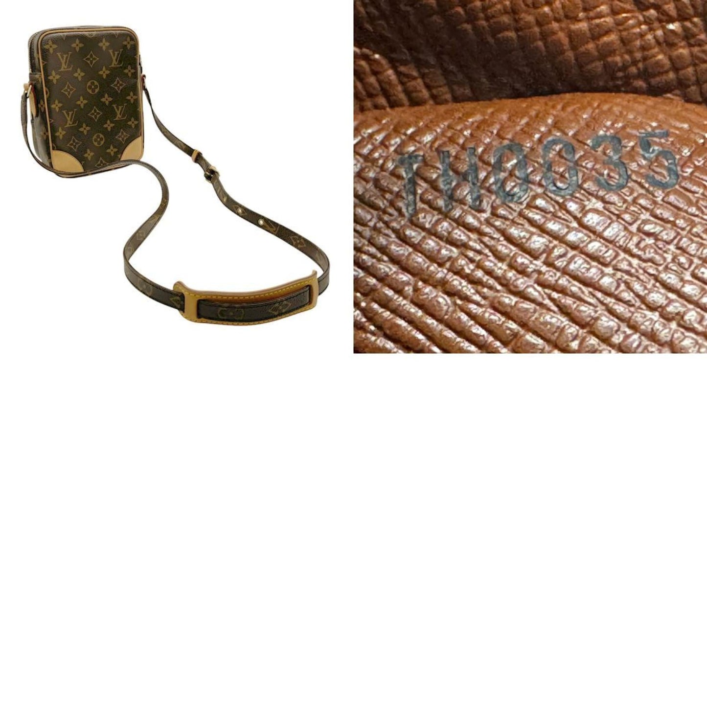 Louis Vuitton Brown Monogram Shoulder Bag