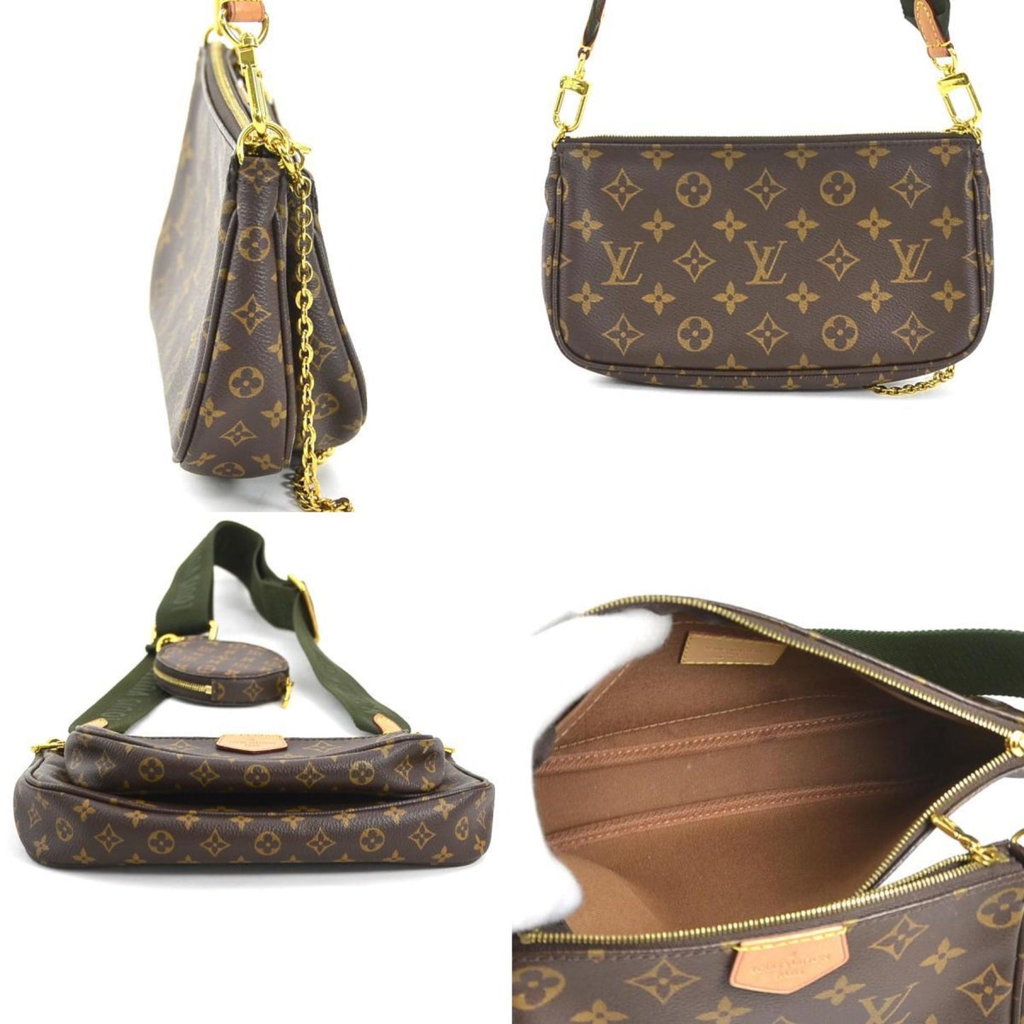 Louis Vuitton Brown Monogram Monogram Pochette Shoulder Bag