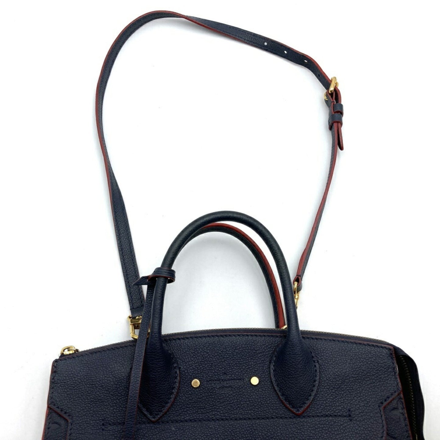 Louis Vuitton Navy Monogram Empreinte Shoulder Bag