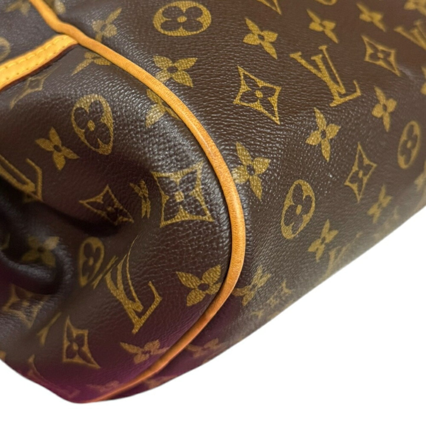 Louis Vuitton Brown Monogram Canvas Shoulder Bag