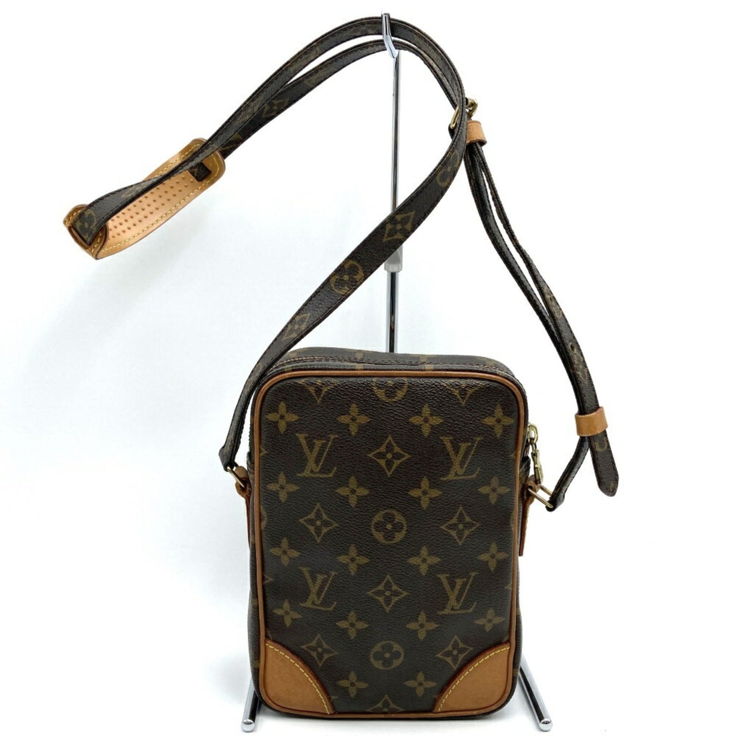 Louis Vuitton Brown Monogram Canvas Shoulder Bag