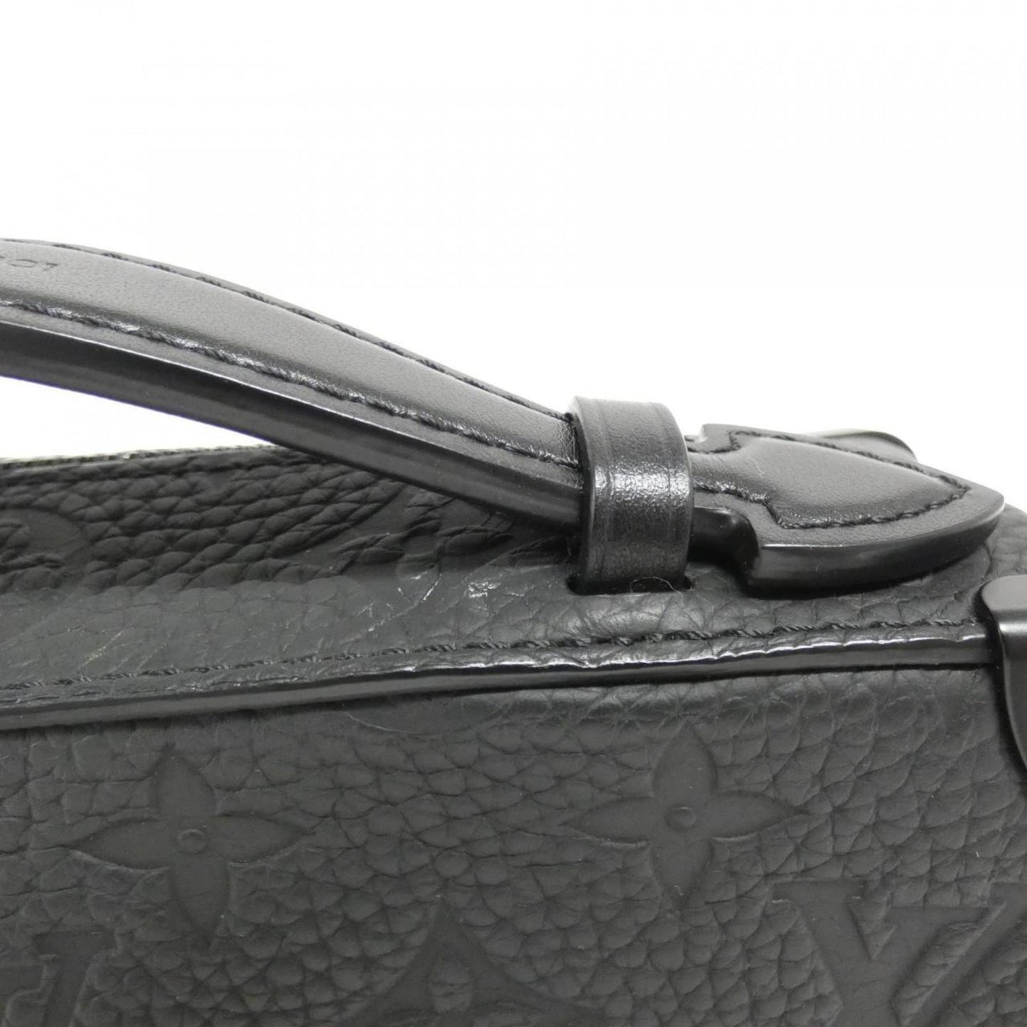 Louis Vuitton Taurillon Black Leather Shoulder Bag