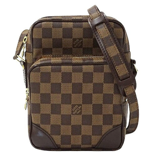 Louis Vuitton Damier Canvas Ebene Damier Canvas Shoulder Bag ()
