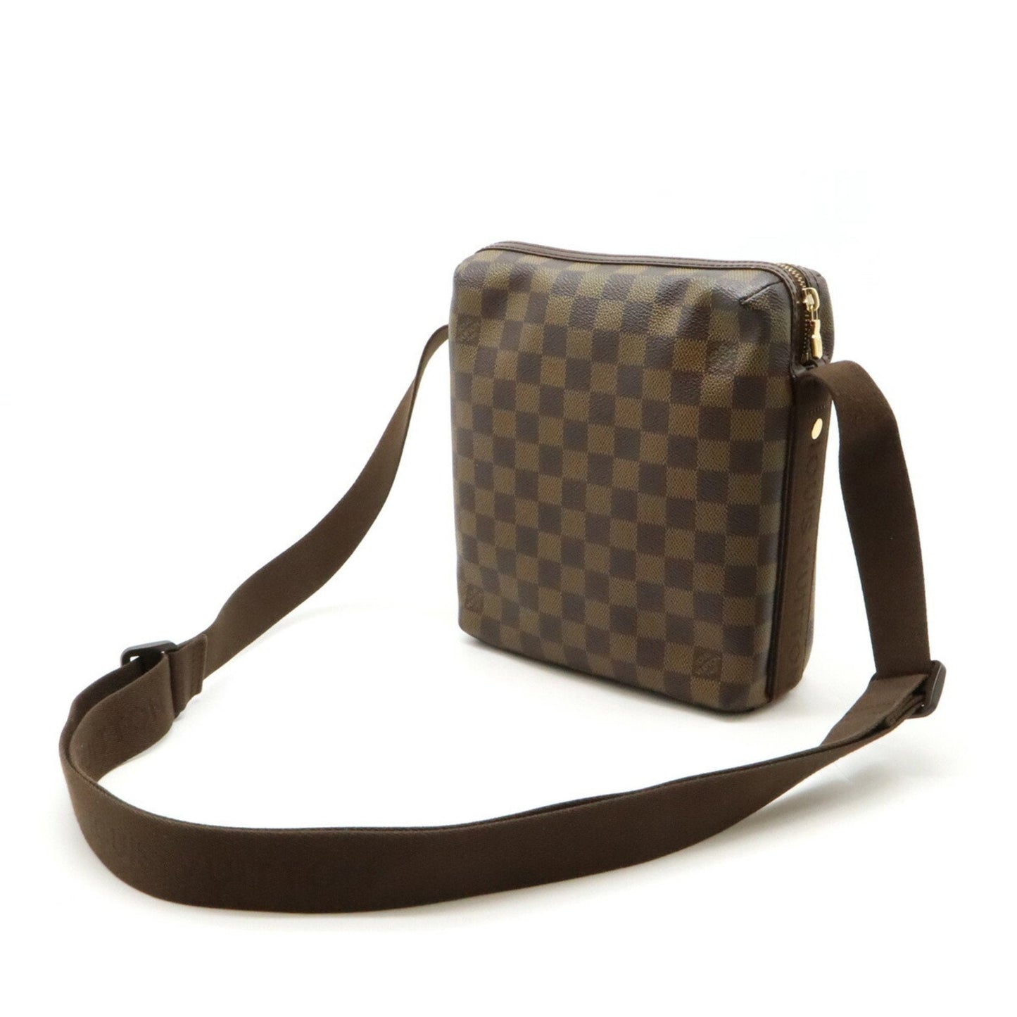 Louis Vuitton Brown Pvc Shoulder Bag