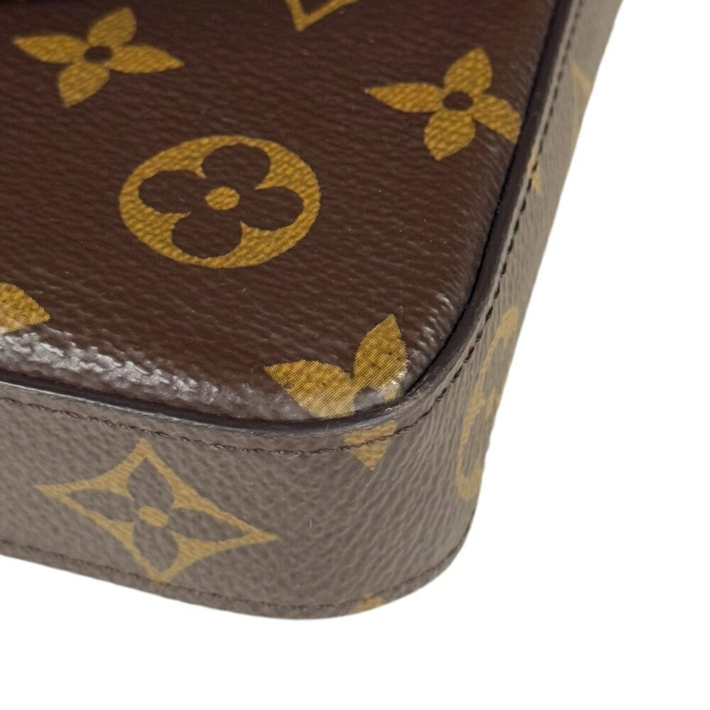 Louis Vuitton Brown Monogram Monogram Pochette Shoulder Bag