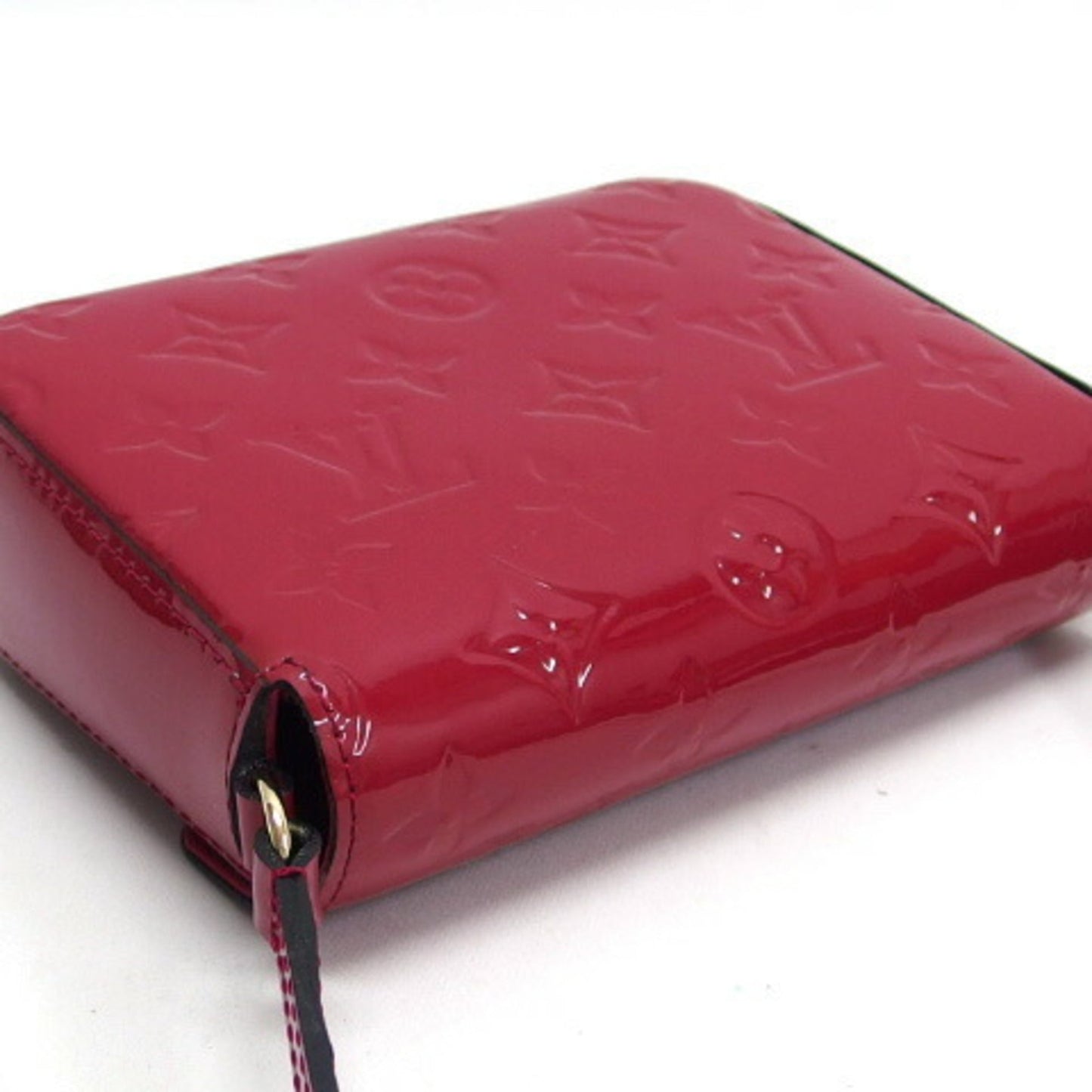 Louis Vuitton Monogram Vernis Indian Rose Pink Monogram Vernis Pochette Shoulder Bag