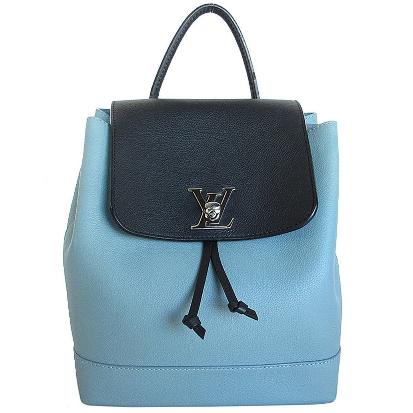 Louis Vuitton Black Blue Cuir Ombre Leather Backpack ()