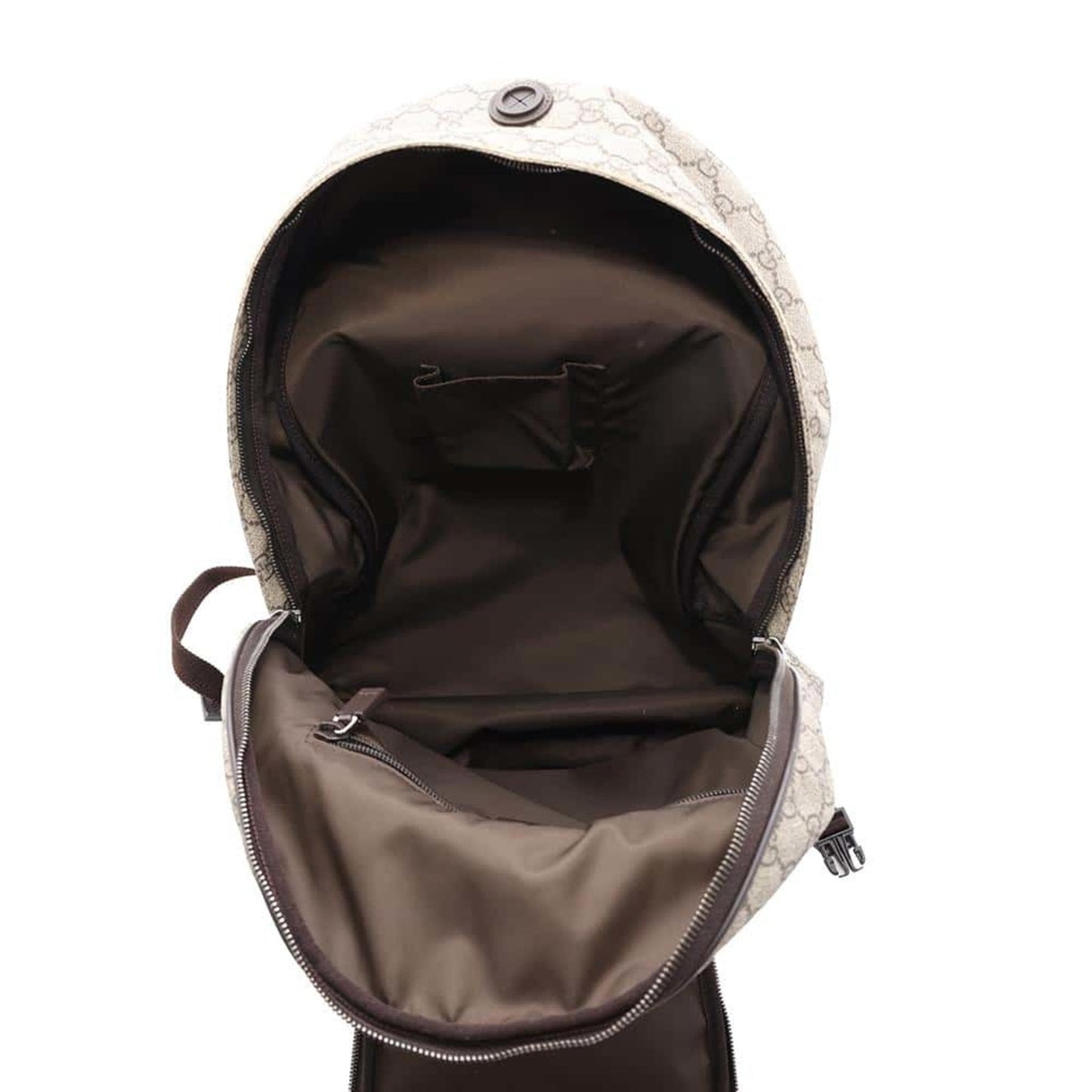 Gucci Beige Gg Supreme Backpack